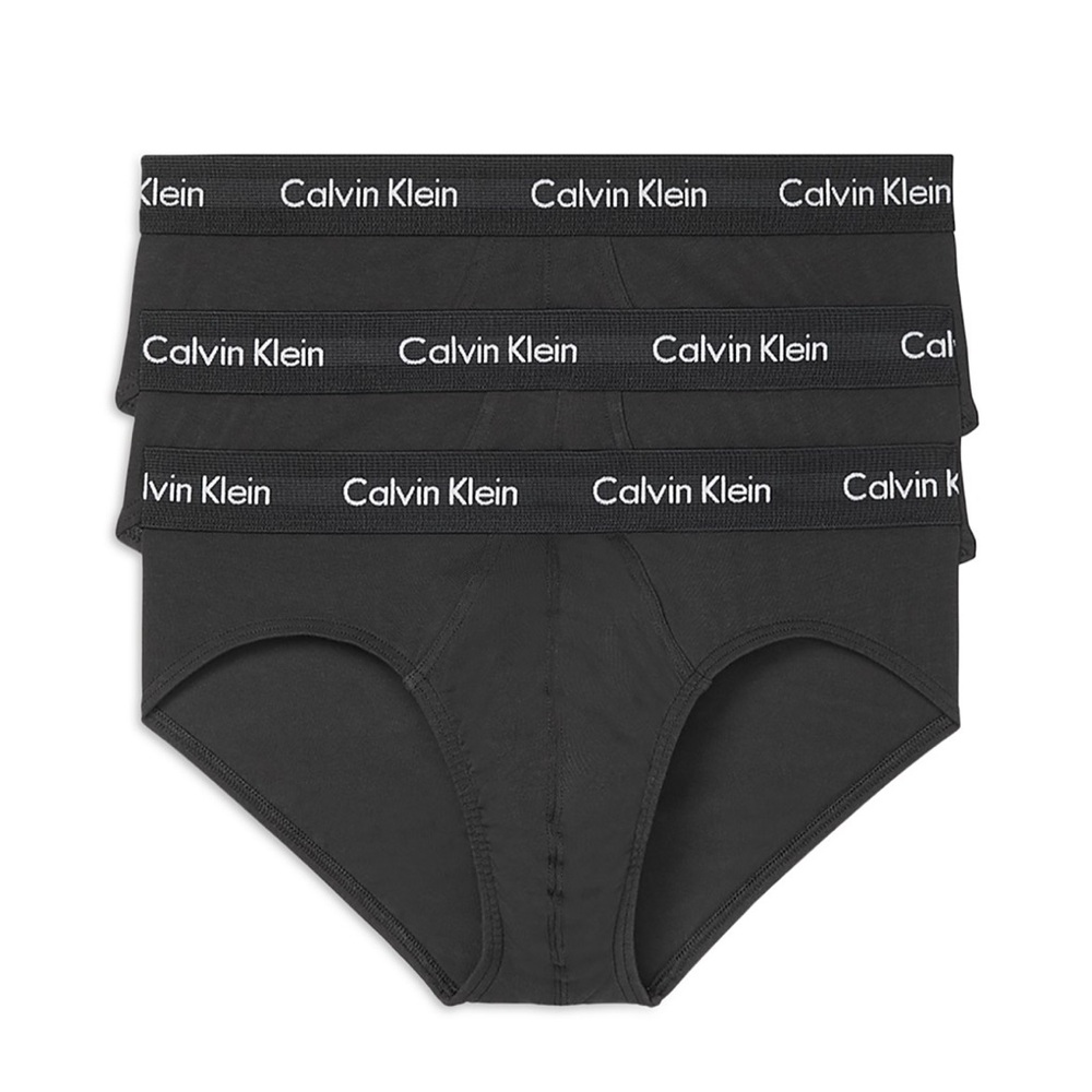 NWT cotton stretch moisture wicking hip briefs pack of three